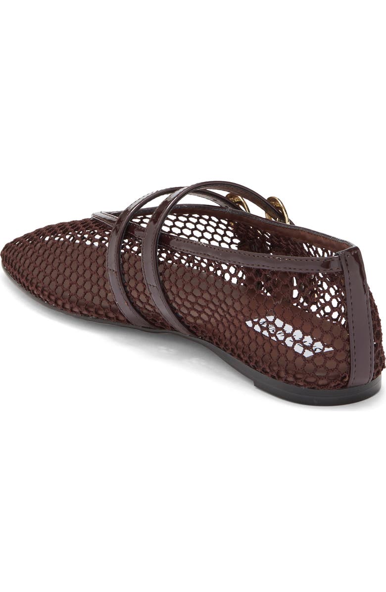 Steve Madden Lissa Mesh Mary Jane Flat, Alternate, color, Brown Multi