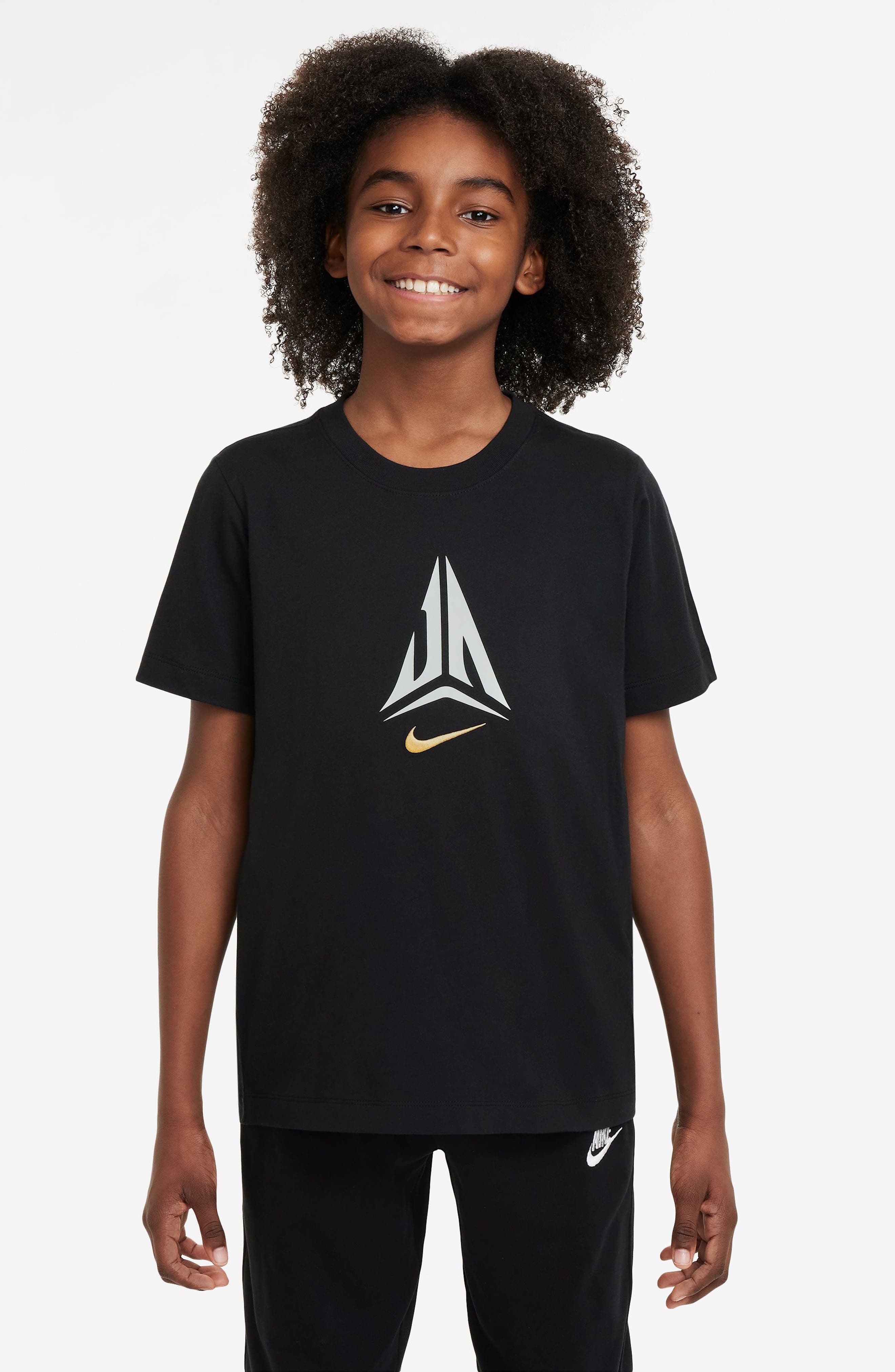 Nike Kids' Ja Morant Sportswear Cotton Graphic T-Shirt