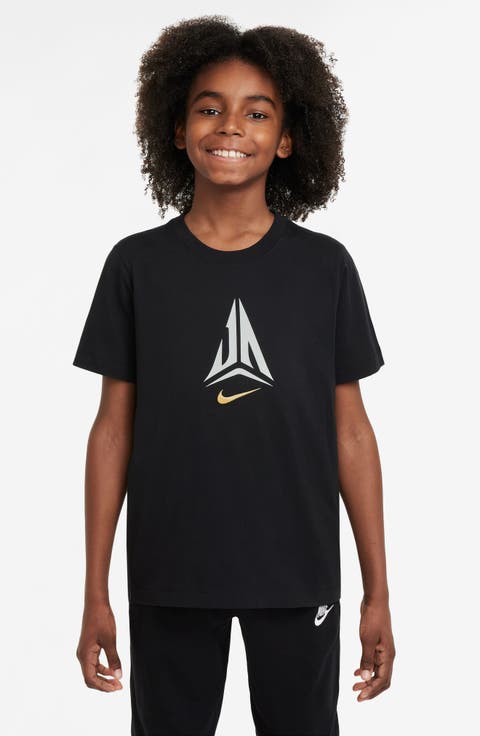 Kids' Ja Morant Sportswear Cotton Graphic T-Shirt (Little Kid & Big Kid)