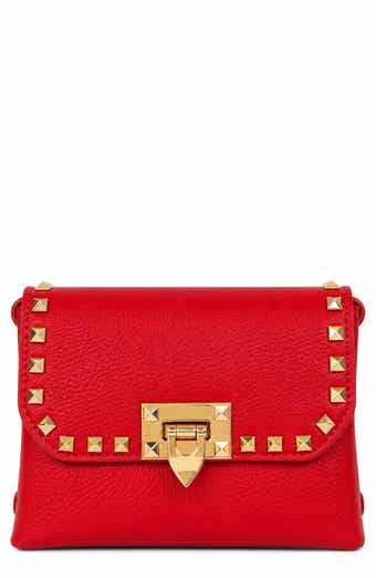 Camille Studded Leather Crossbody Bag