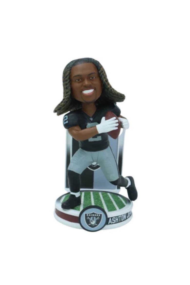 Ashton Jeanty (Las Vegas Raiders) Banner Series NFL Rookie Bobblehead, Main, color, Multi-Color