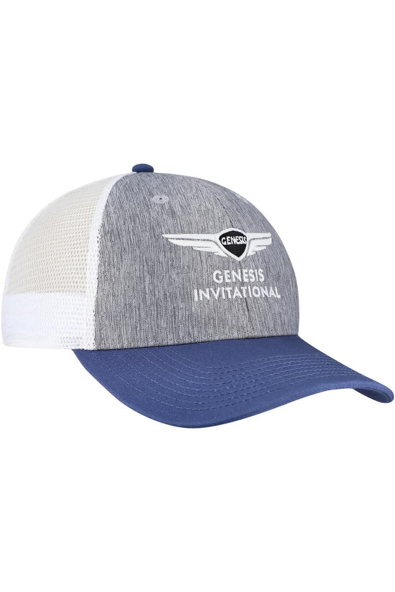 Men's Ahead  Gray Genesis Invitational Brant Mesh Adjustable Hat, Alternate, color, Gray