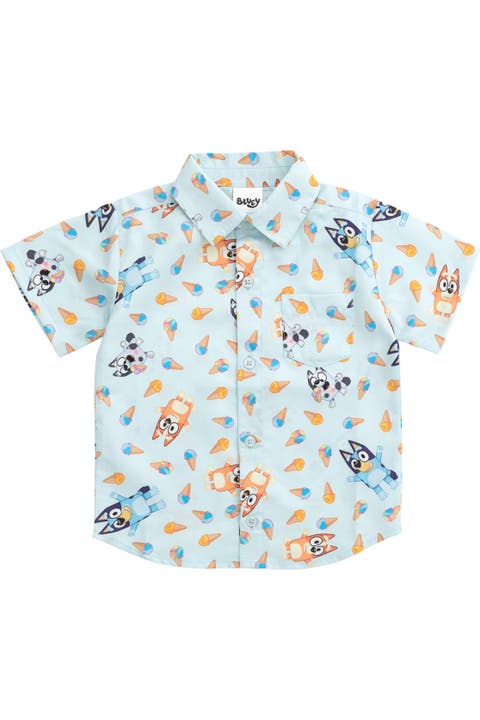 Short Sleeve Button-Down Shirt