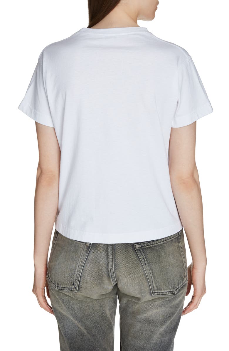Balenciaga Lipstick Logo Tee, Alternate, color,
