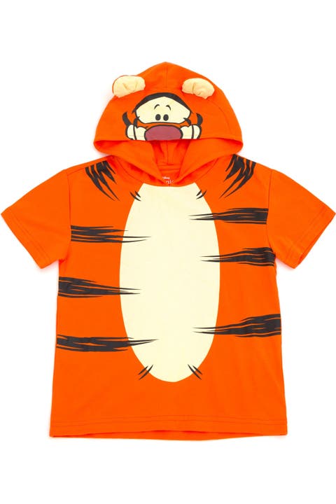 Winnie the Pooh Short Sleeve Hooded T-Shirt