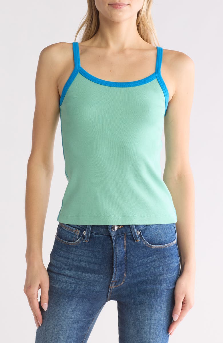 MOTHER The Open Arms Cotton Camisole, Main, color,