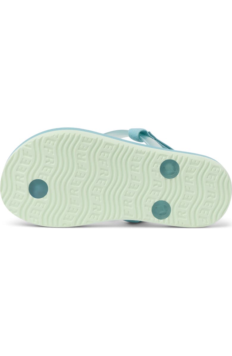 Reef Kids' Little Charming Flip Flop, Alternate, color, Nile Blue