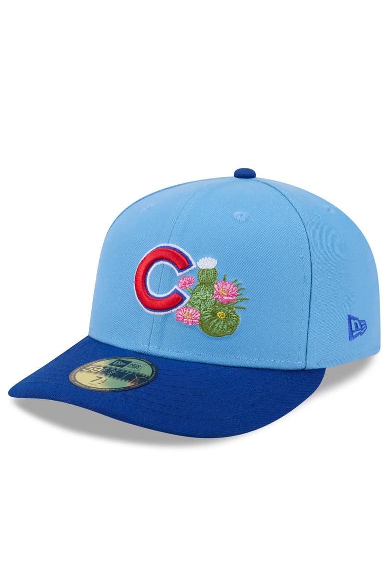 Men's New Era  Light Blue/Royal Chicago Cubs 2026 Spring Training 59FIFTY Fitted Hat, Alternate, color, Light Blue