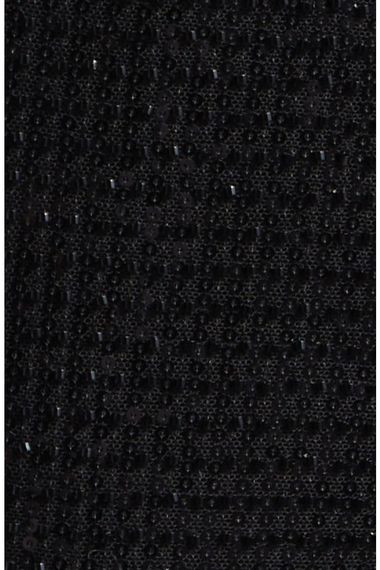Gemma Sequin Pull On Pants, Alternate, color, JET