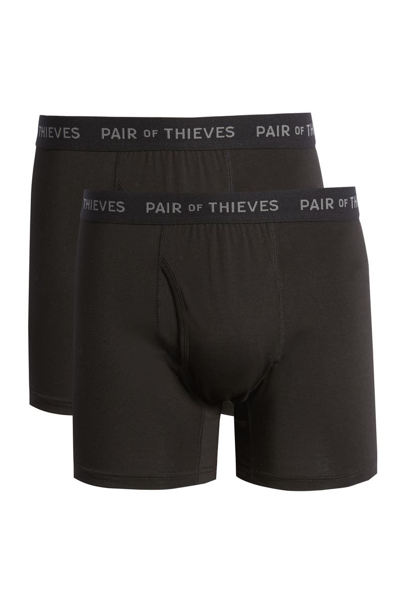 Pair of Thieves 2-Pack Supersoft Boxer Briefs, Alternate, color, 