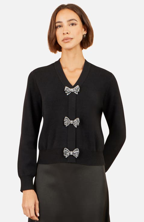 Sparkle Bow Cardigan
