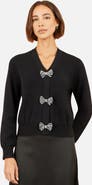 Yumi Sparkle Bow Cardigan