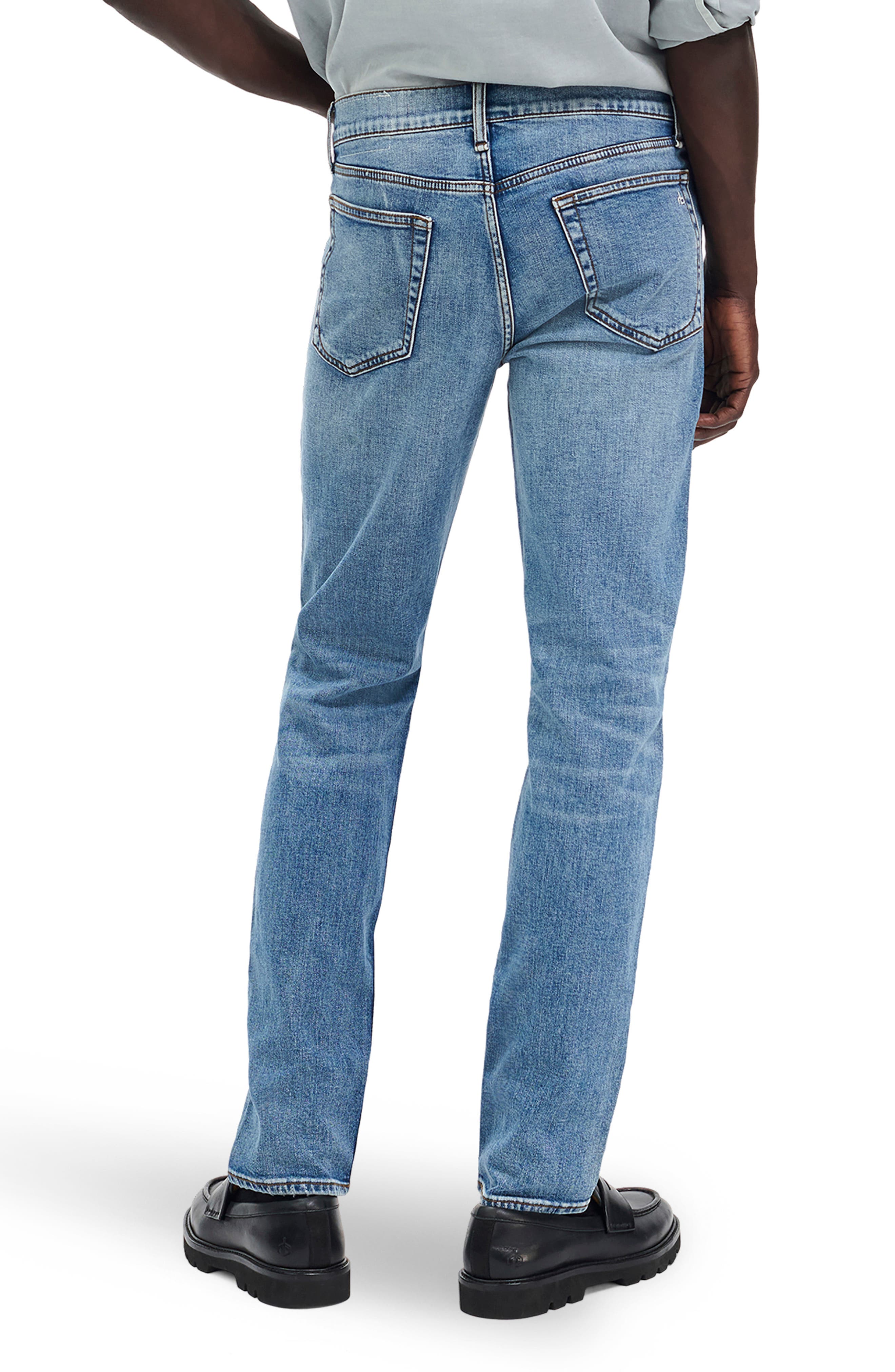 Fit 2 Authentic Stretch Slim Fit Jeans - image 2