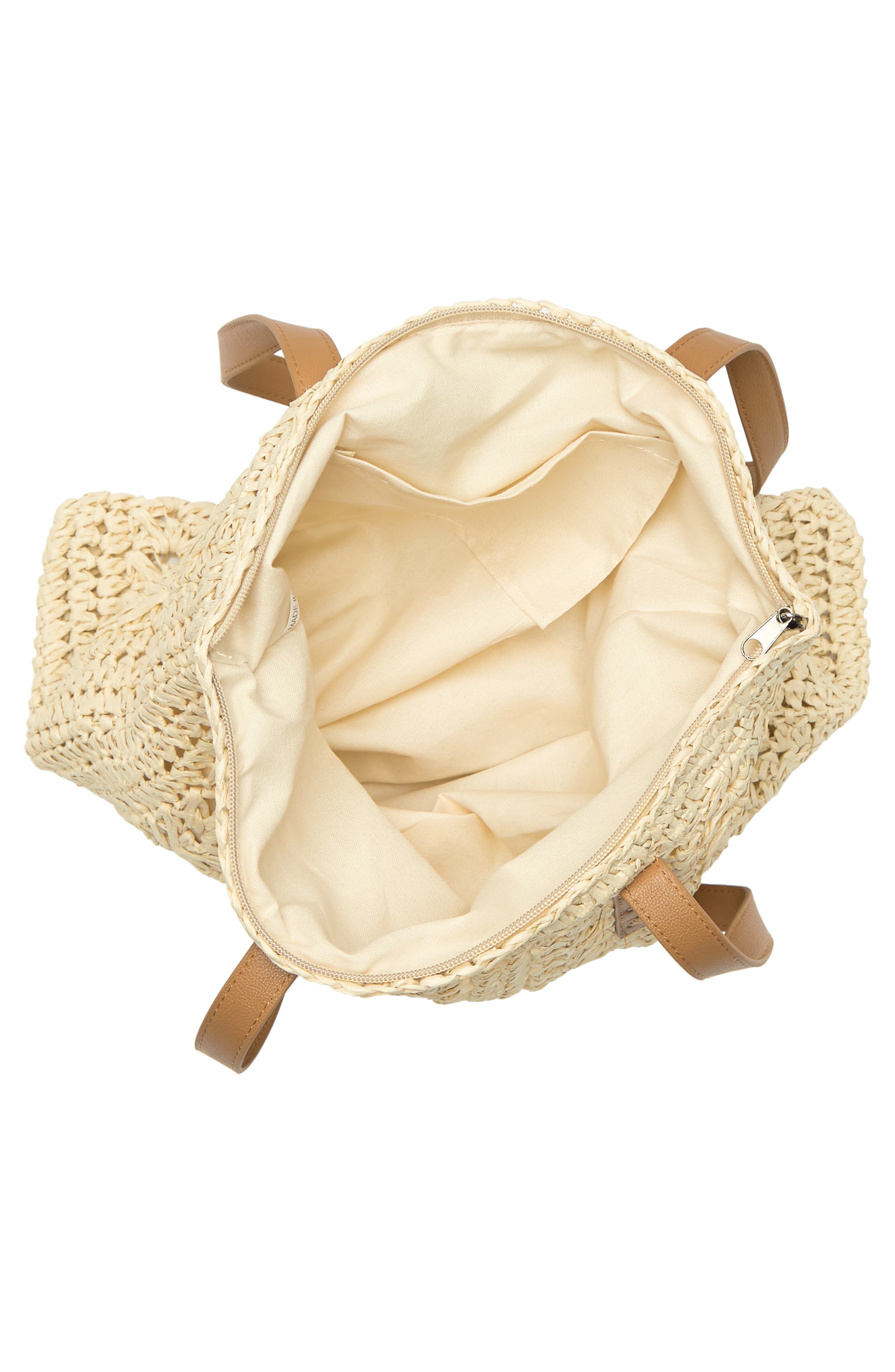 Lulla Collection by Bindya Straw Shoulder Bag | Nordstromrack