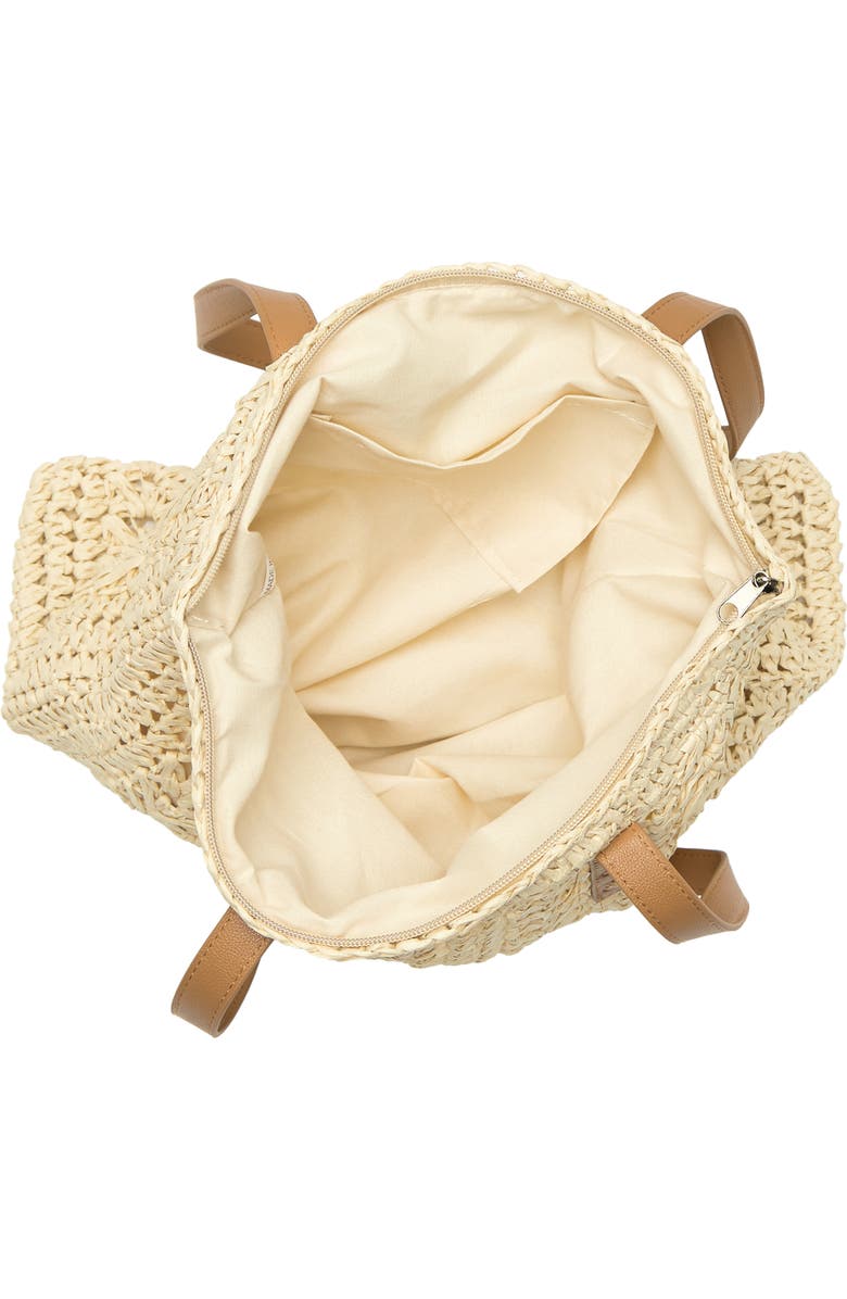 Lulla Collection by Bindya Straw Shoulder Bag | Nordstromrack
