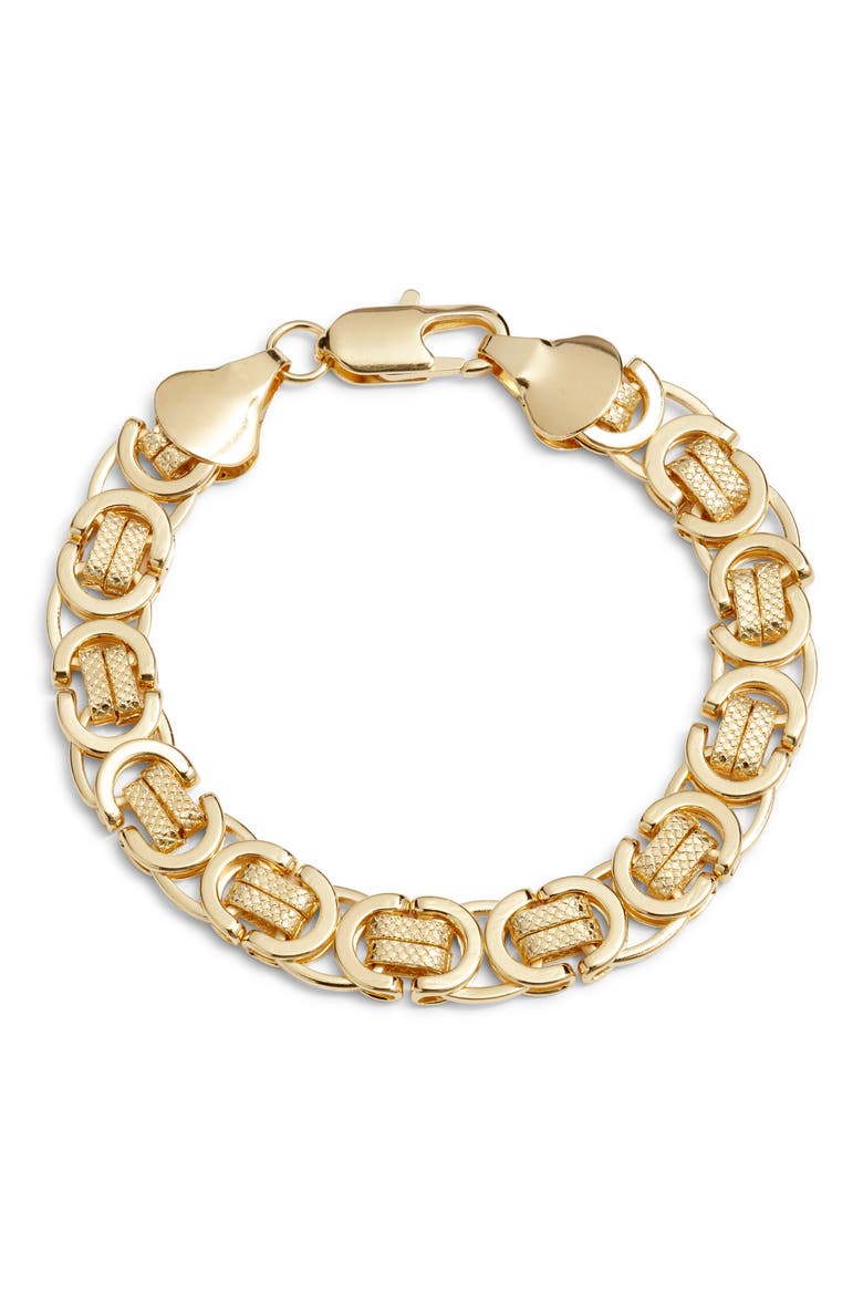 Asher Chain Bracelet, Main, color, GOLD
