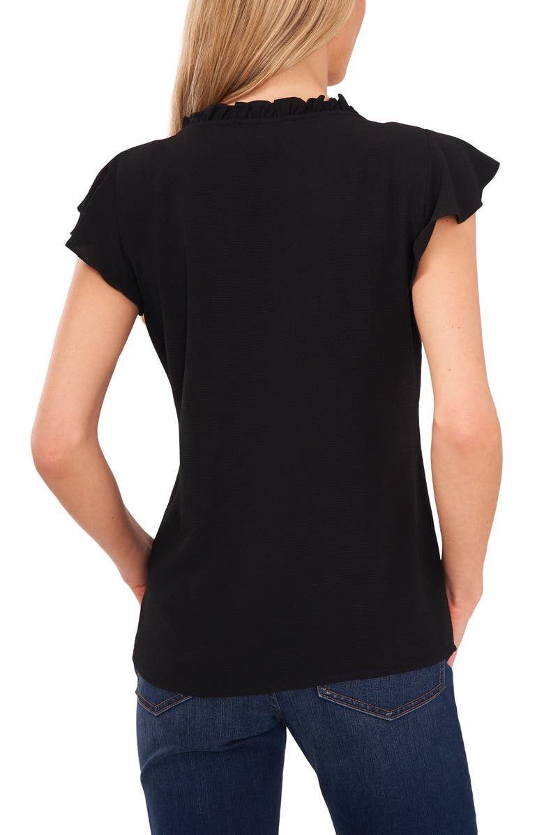 CeCe Pintuck Ruffle Blouse, Alternate, color, 