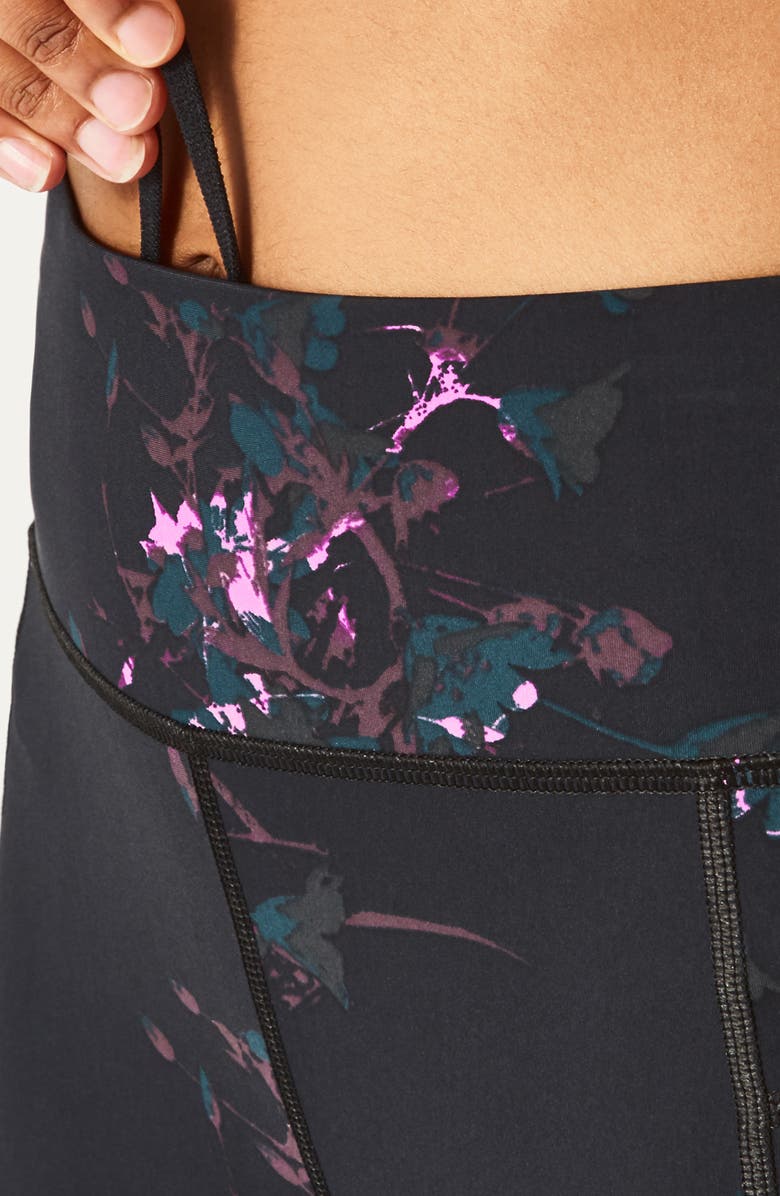 Sweaty Betty Zero Gravity Print Ankle Leggings, Alternate, color, 