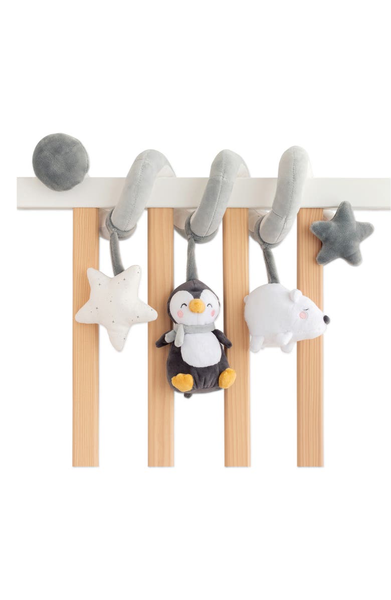 Saro Multi-Activity Spiral Rattle, Main, color, Glacier Grey