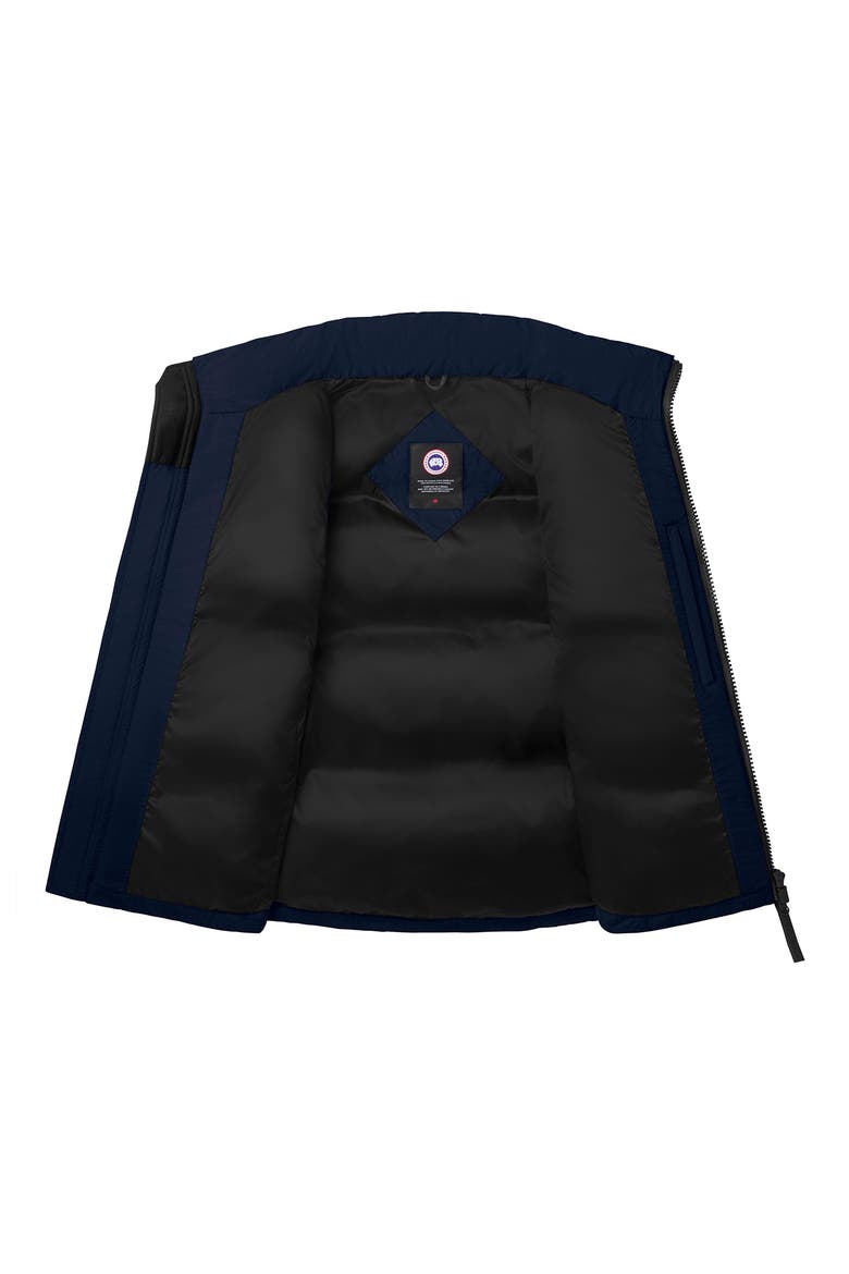 Lawrence Water Repellent 750 Fill Power Down Puffer Vest, Alternate, color, ATLANTIC NAVY