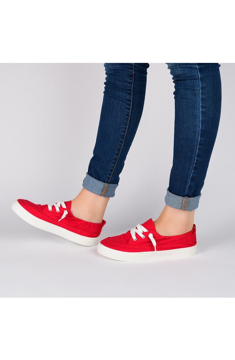 Journee Collection Amelia Sneaker, Alternate, color,