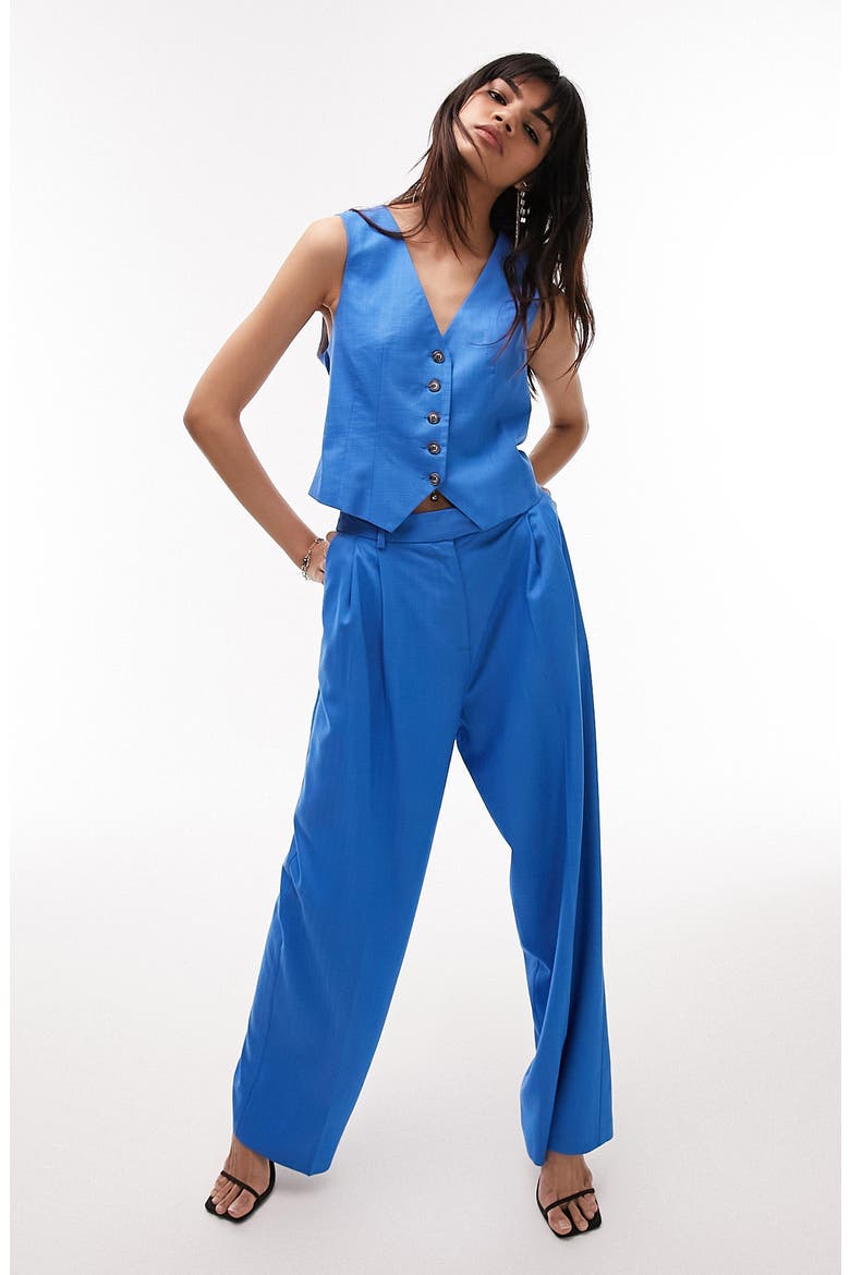 Blue Tonic Vest, Alternate, color, MEDIUM BLUE