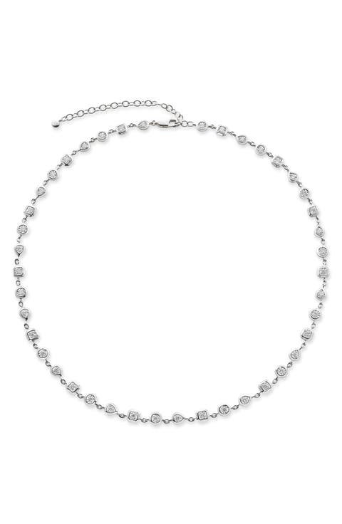 Lab Grown Diamond Bezel Necklace (Online Trunk Show)