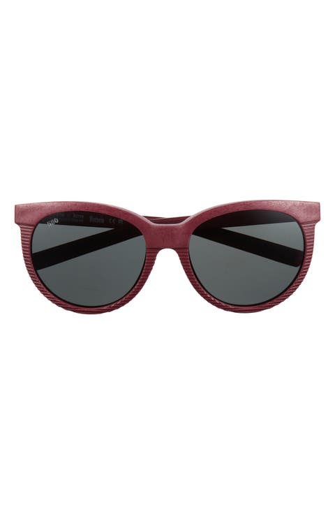56mm Round Polarized Sunglasses