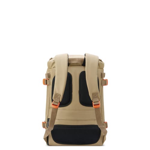 Jeep Js013c  15.6" Laptop Cylindrical Backpack In Sand