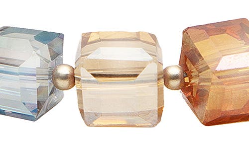 Saachi Faceted Stone Bead Bracelet
