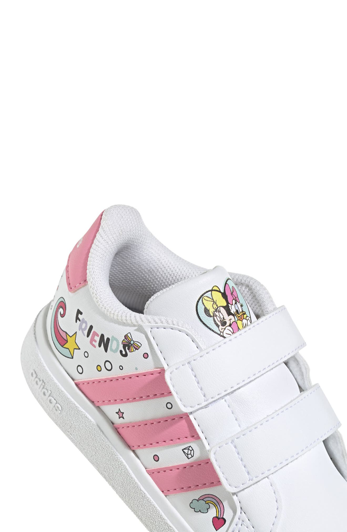 adidas Grand Court Minnie Sneaker, Alternate, color, 