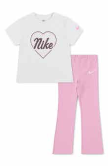 Kids' Juxta Heart Tee & Flare Leggings Set