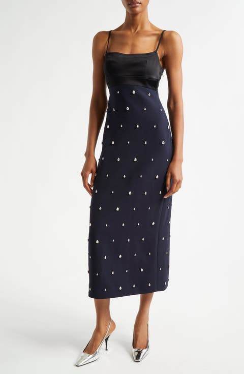 Alana Rhinestone Slipdress