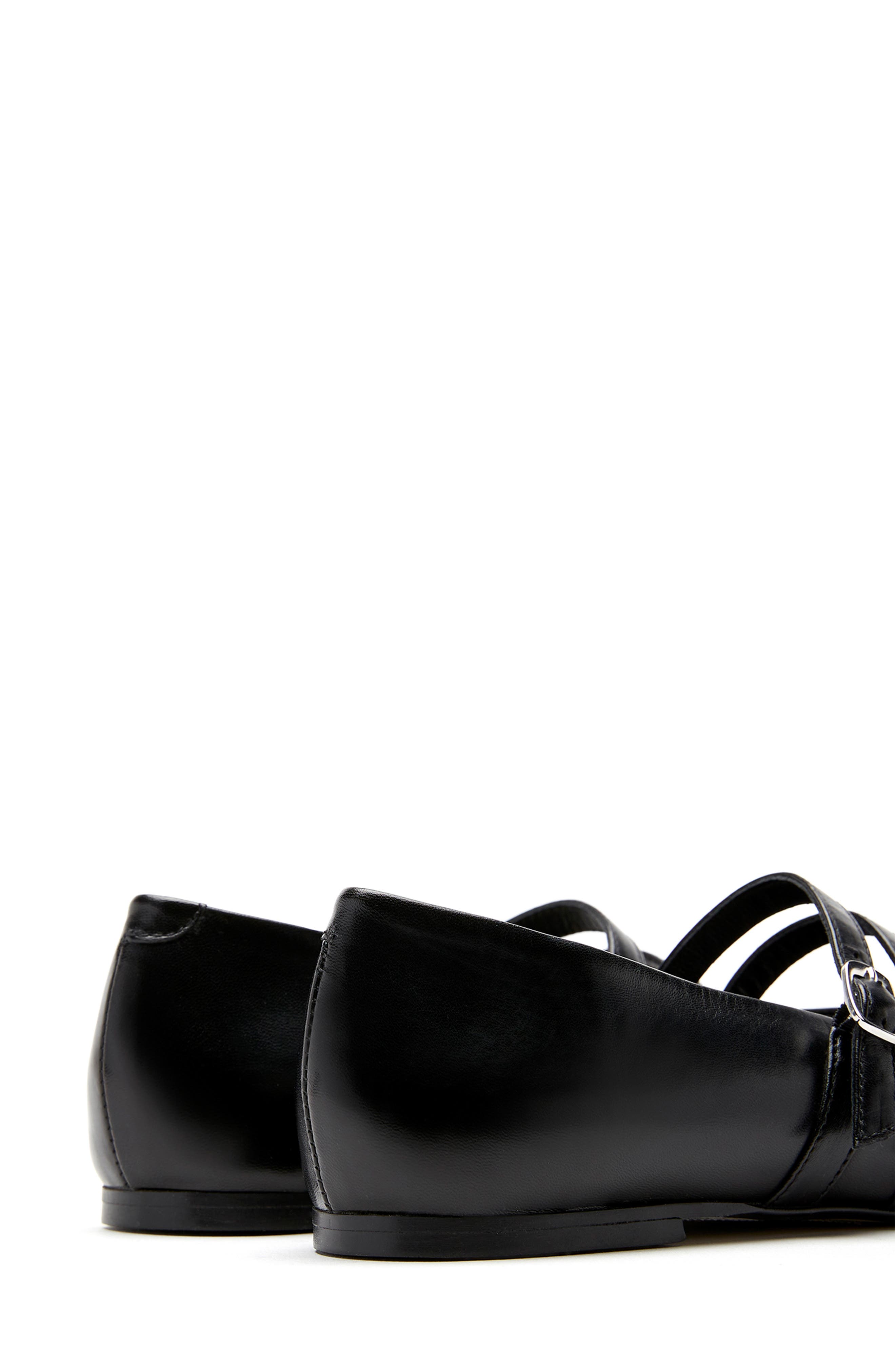 La Canadienne Dice Mary Jane Flat, Alternate, color, Black