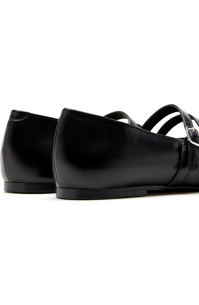 La Canadienne Dice Mary Jane Flat, Alternate, color, Black