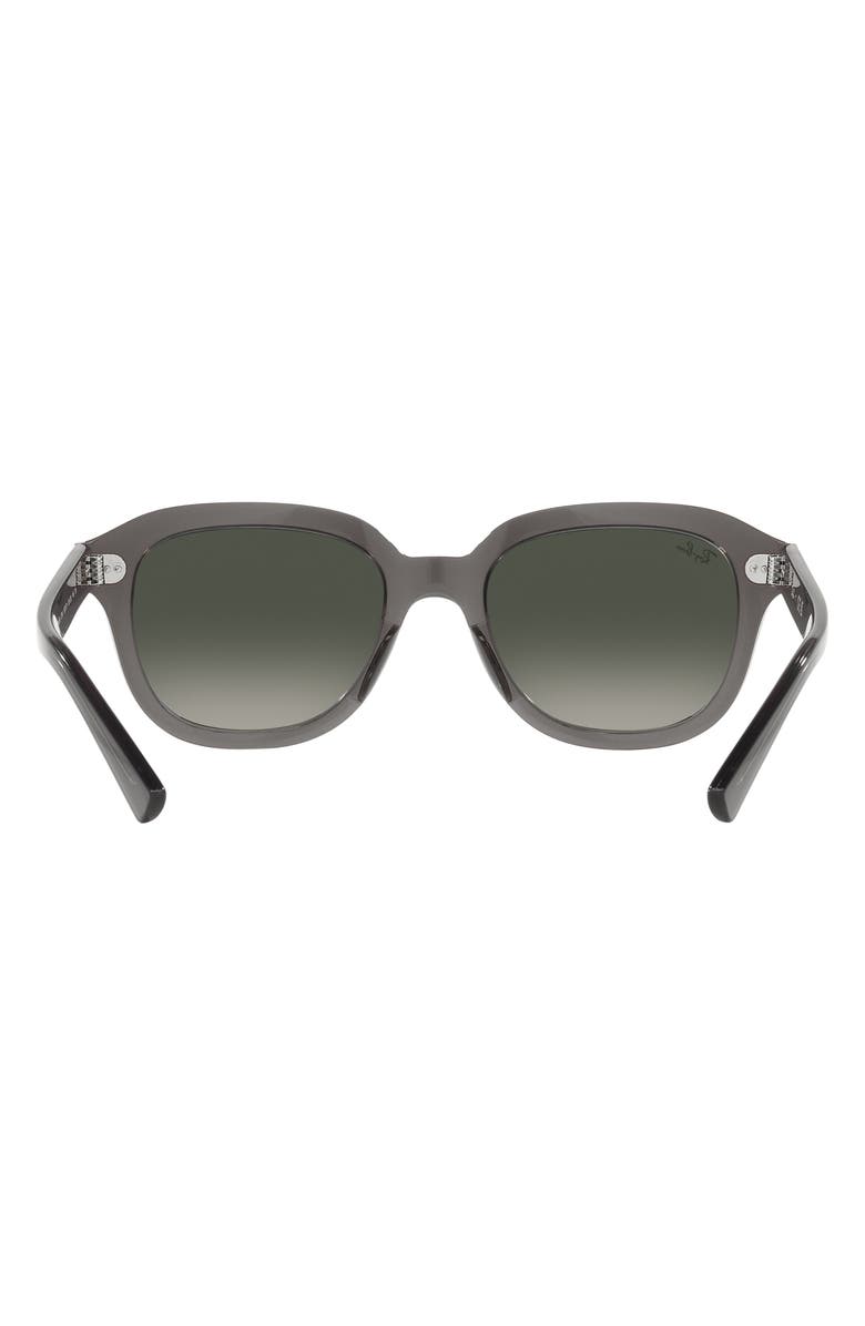 Ray-Ban Erik 51mm Gradient Square Sunglasses, Alternate, color, Grad Grey