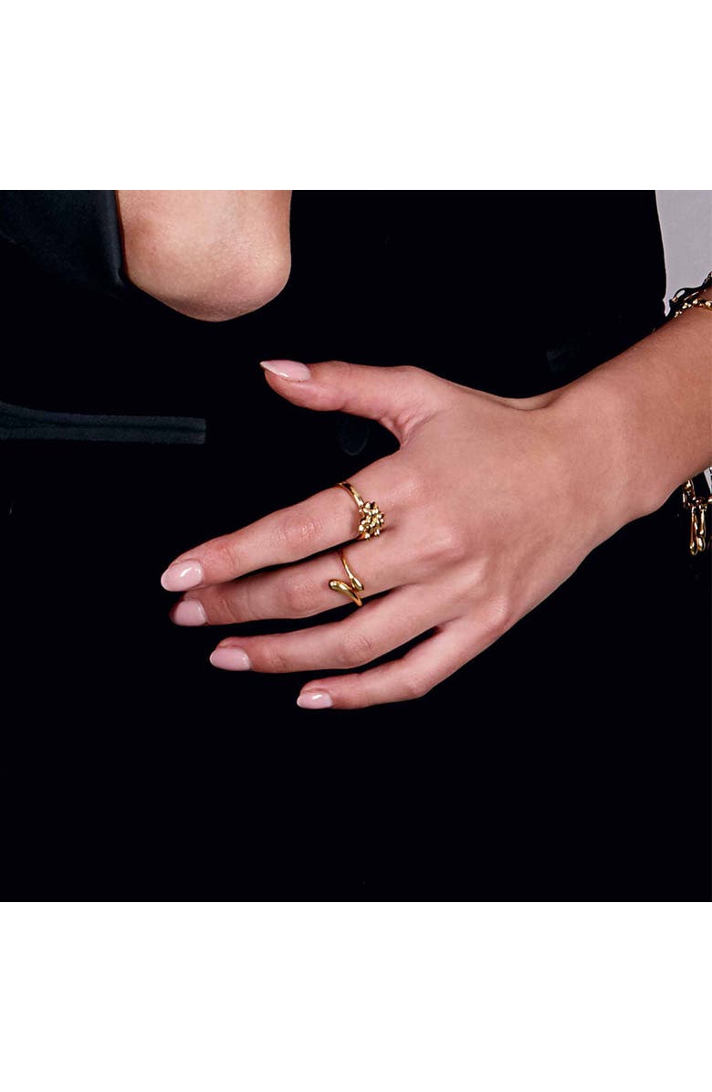 Lucy Quartermaine Open Drop Ring, Alternate, color, Gold