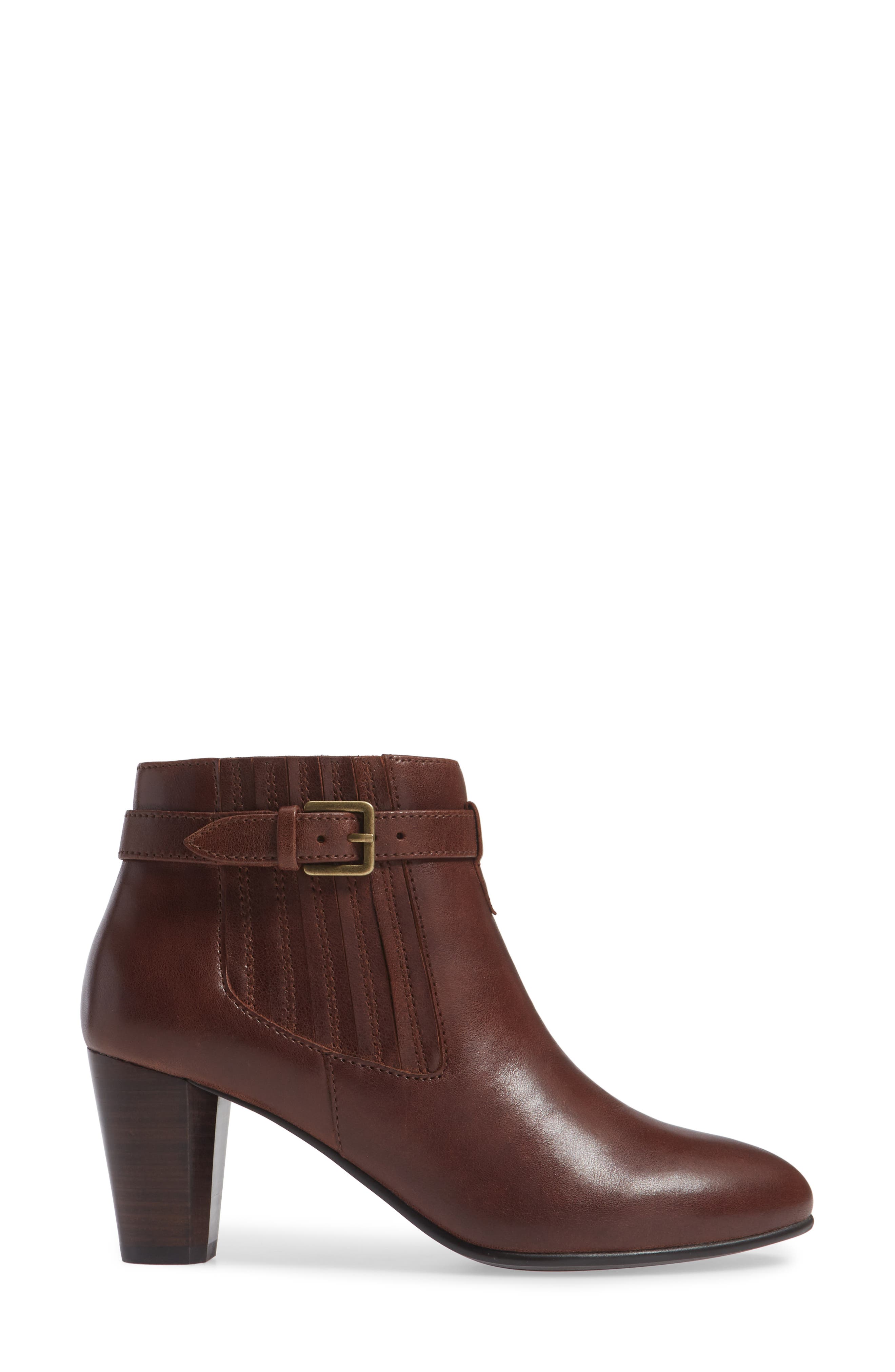 David Tate Opal Bootie, Alternate, color, Luggage Leather