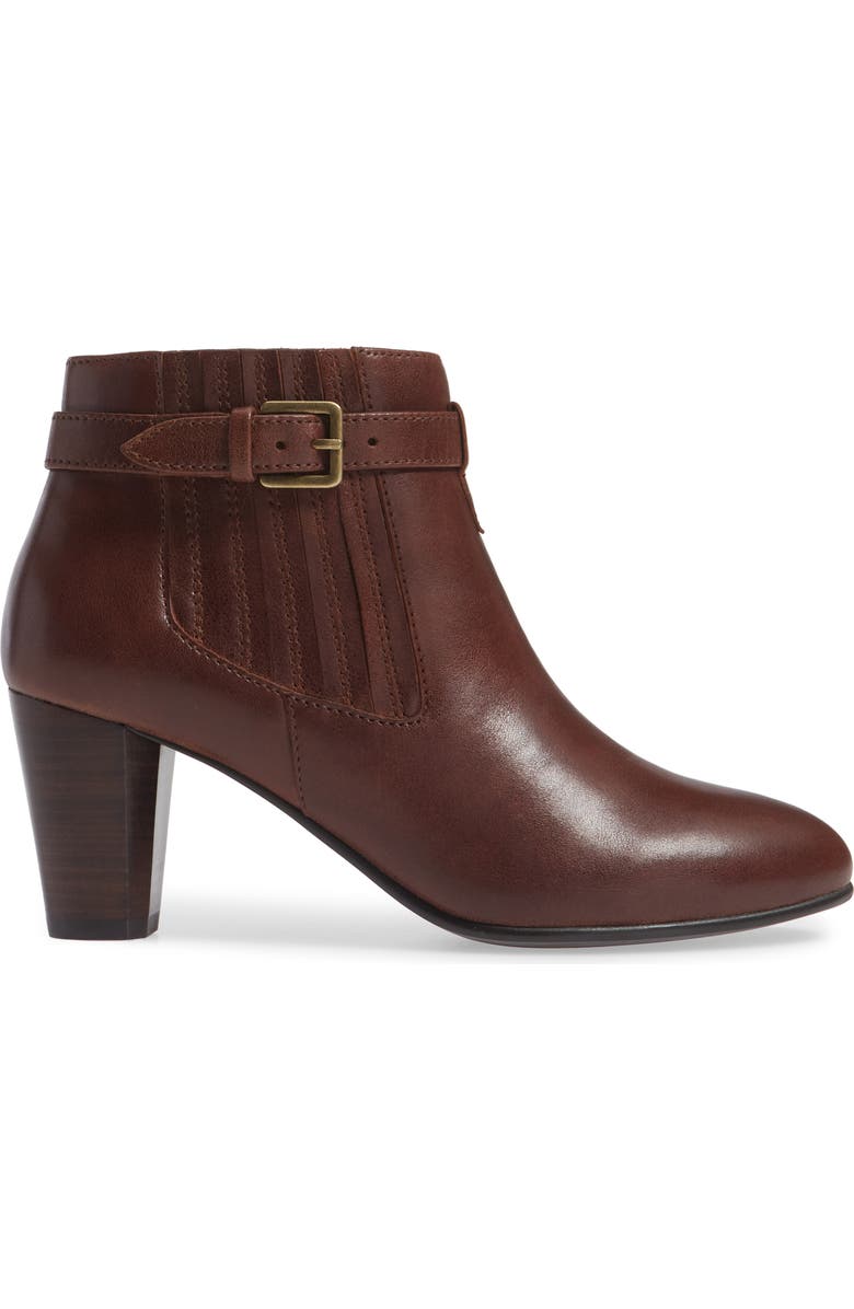 David Tate Opal Bootie, Alternate, color, Luggage Leather
