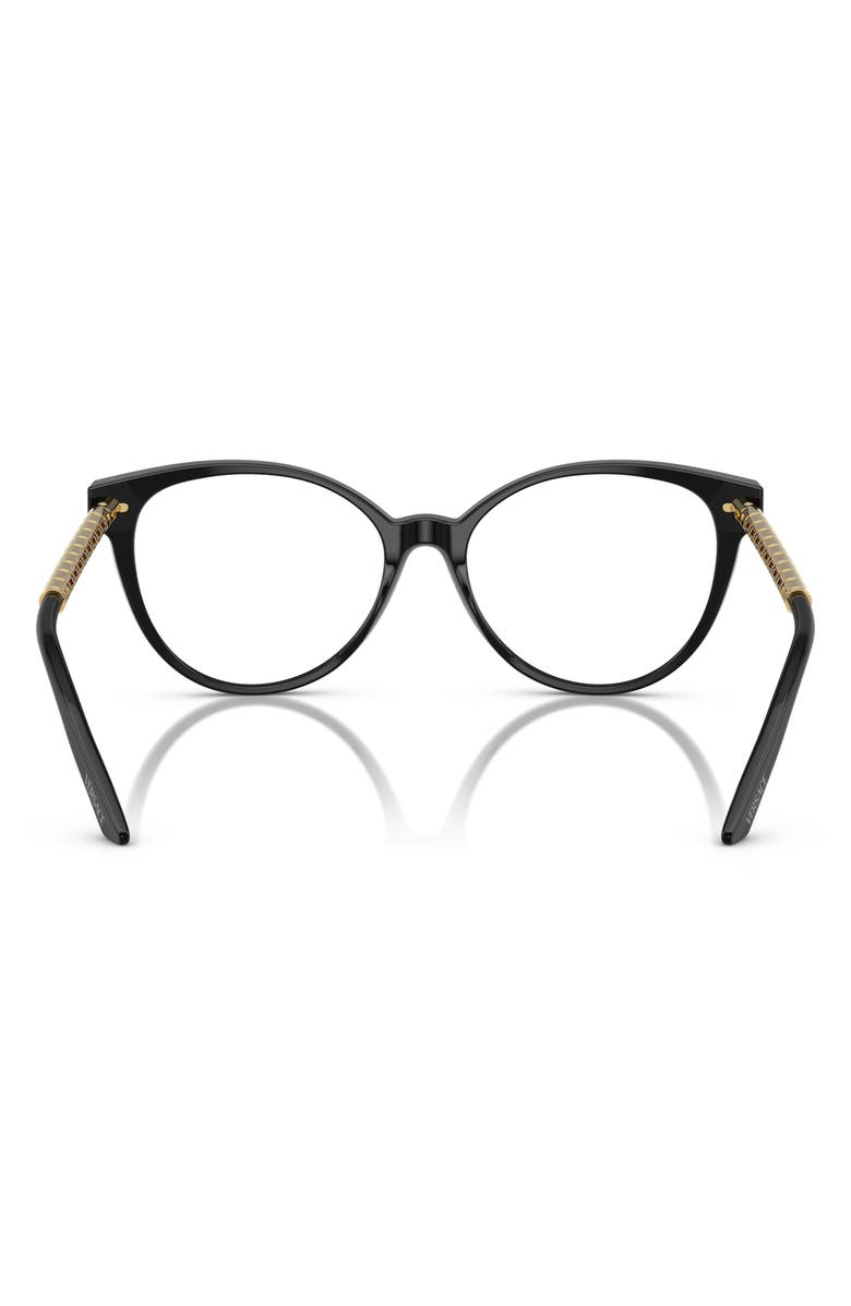 Versace 54mm Cat Eye Optical Glasses, Alternate, color,