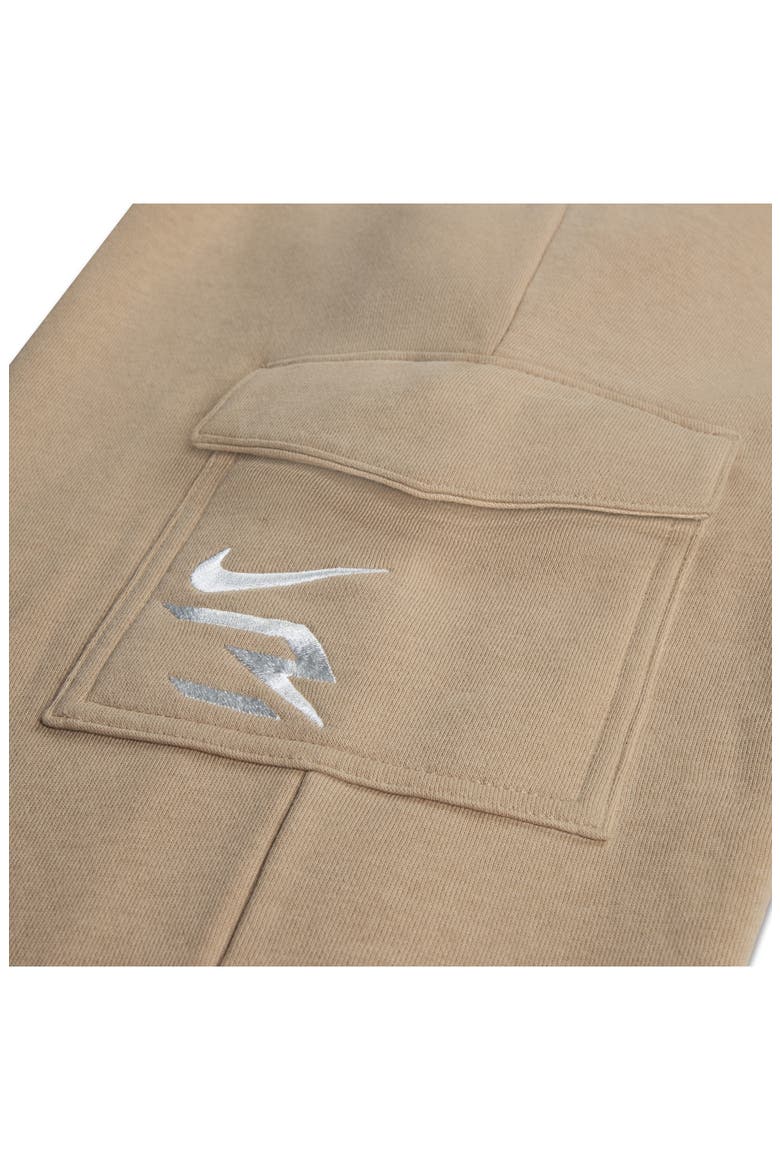 Kids' Cargo Fleece Pants, Alternate, color, HEMP