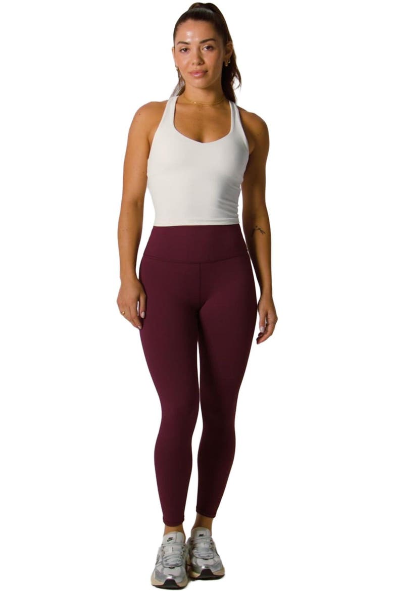 Women's Define PowerHold® High-Waisted Legging 7/8 Legging, Alternate, color, Merlot