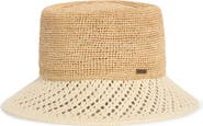 Brixton Ellee Festival Straw Bucket Hat