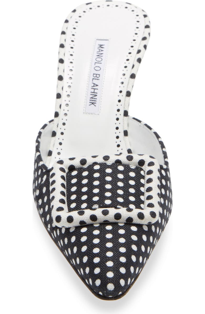 Manolo Blahnik Maysale Buckle Slide Mule, Alternate, color,