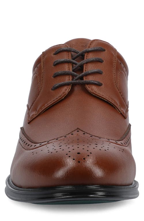 Vance Co. Vance Co Cormac Brogue Derby In Brown