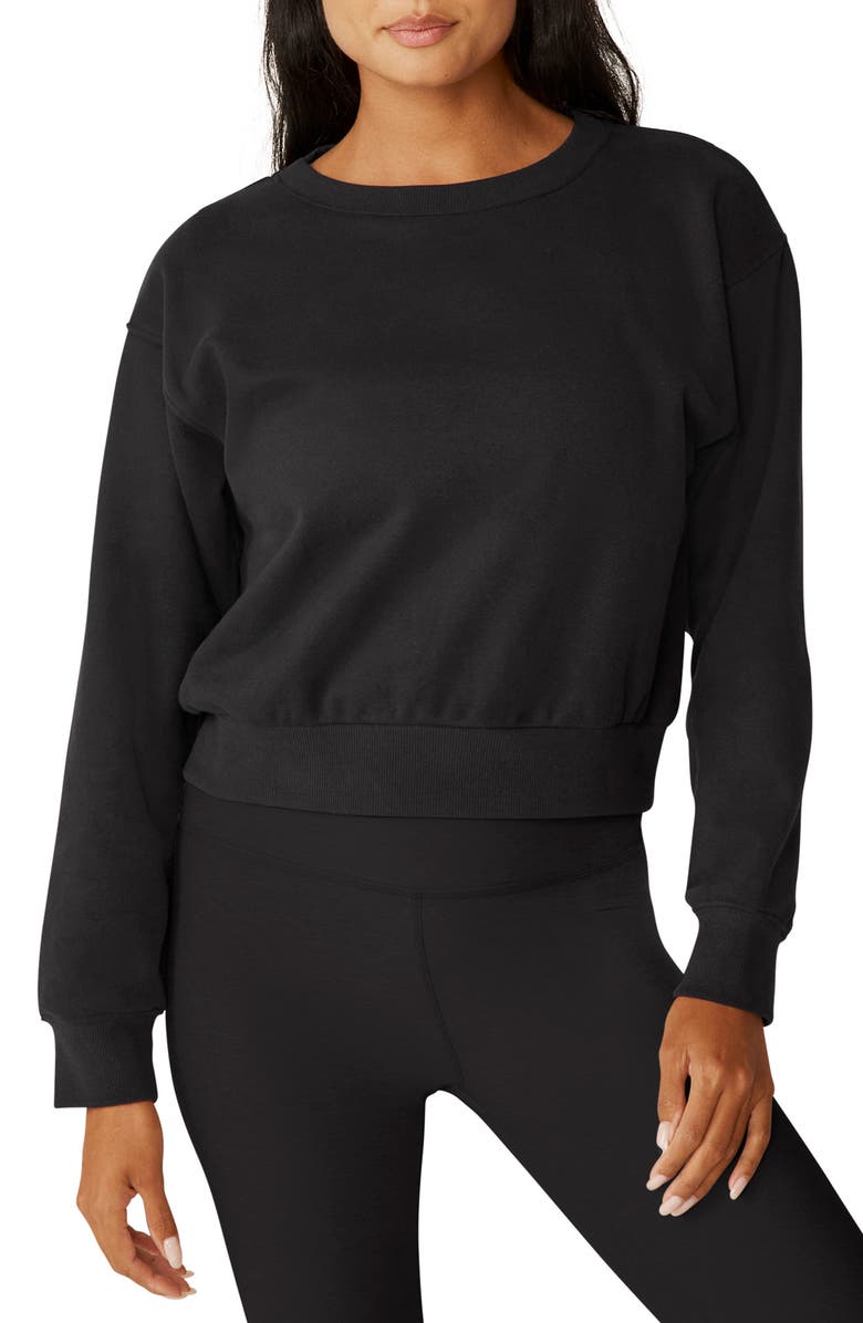 Beyond Yoga On the Go Crewneck Sweatshirt, Main, color,