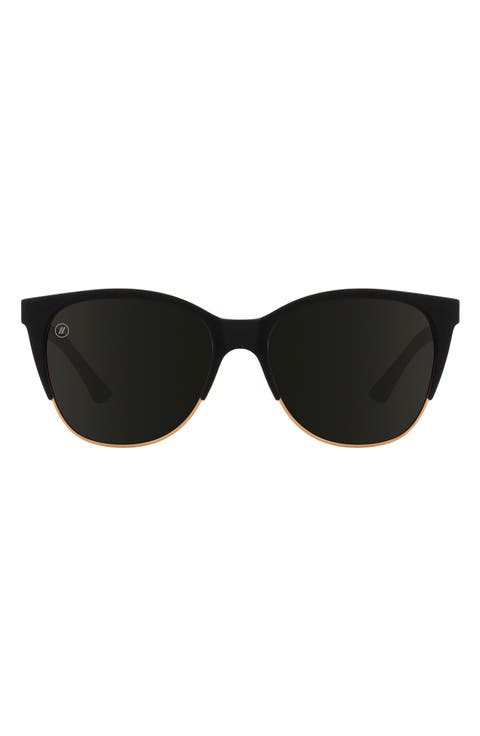 57mm Starlet Polarized Cat Eye Sunglasses