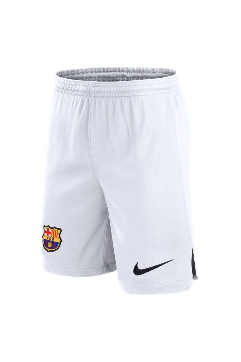 Men's Nike Gray Barcelona Third Performance Stadium Shorts, Alternate, color, White