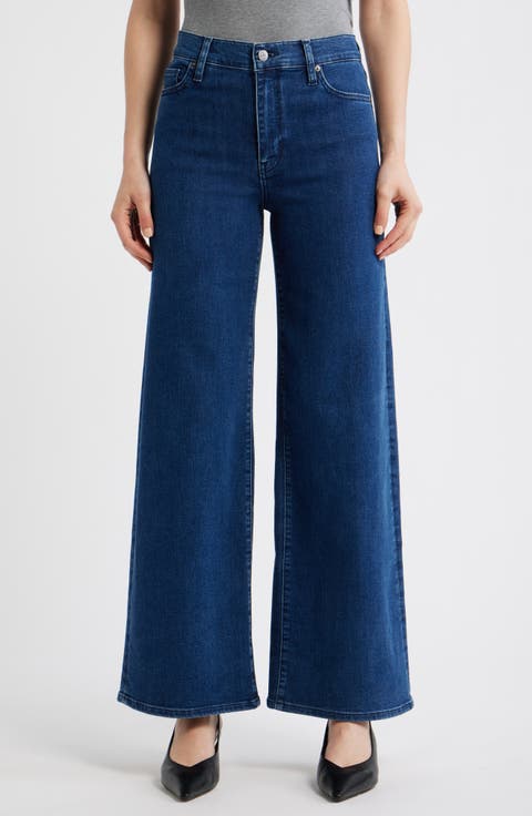 Le Slim Palazzo High Waist Wide Leg Jeans