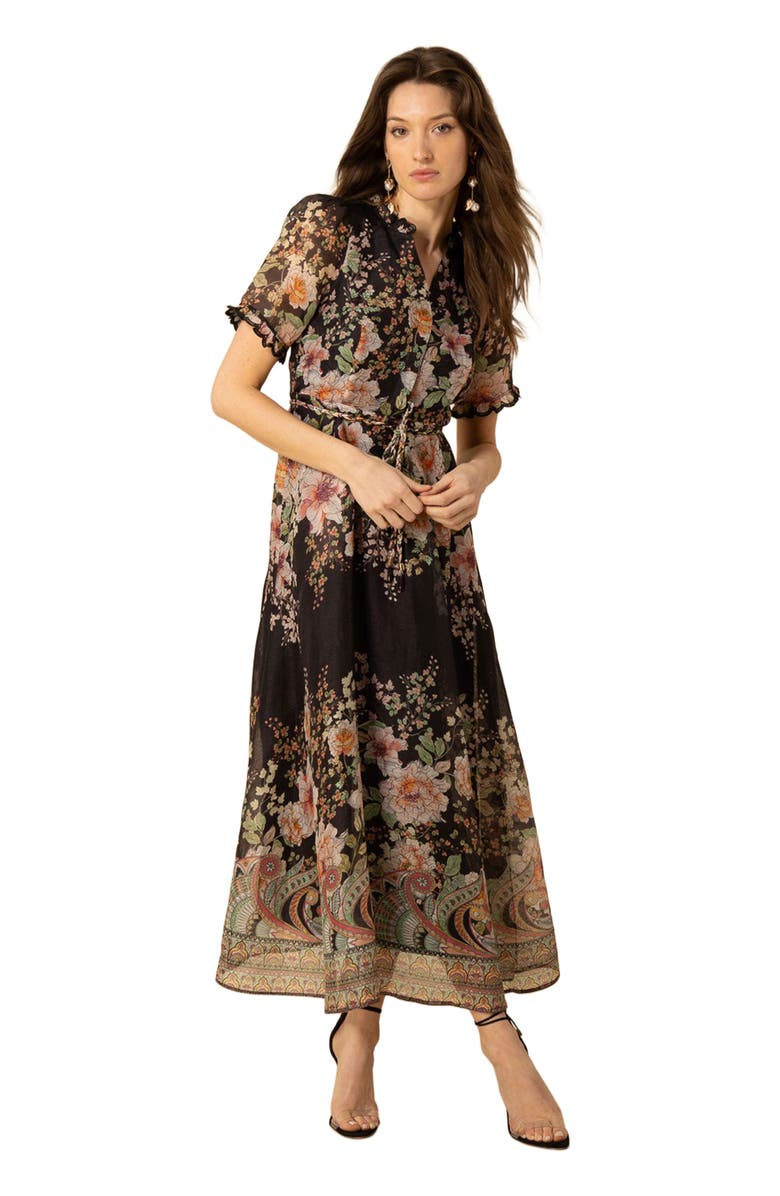 Hale Bob Haley Organza Dress, Alternate, color, 